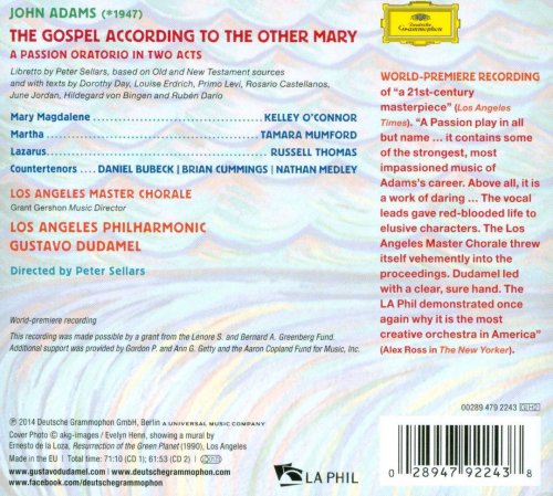 Los Angeles Philharmonic, Gustavo Dudamel - John Adams: The Gospel According to the Other Mary (2014) CD-Rip