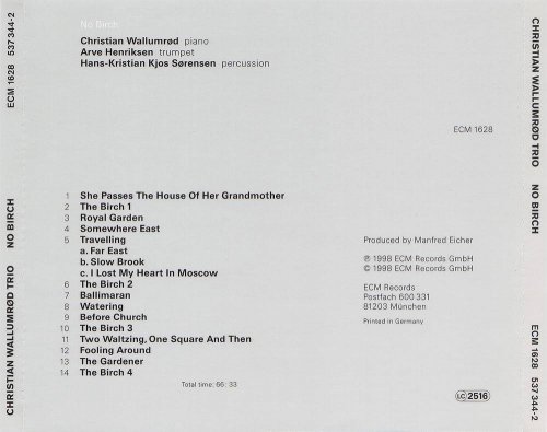 Christian Wallumrød Trio - No Birch (1998) CD-Rip