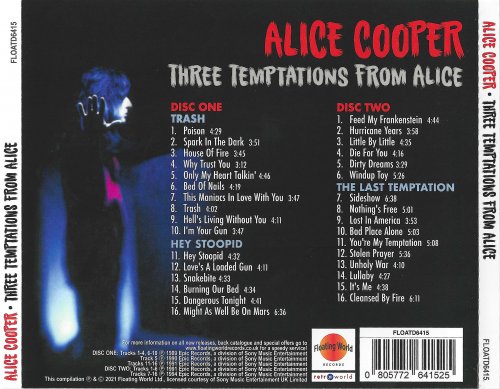 Alice Cooper - Three Temptations From Alice (2021)