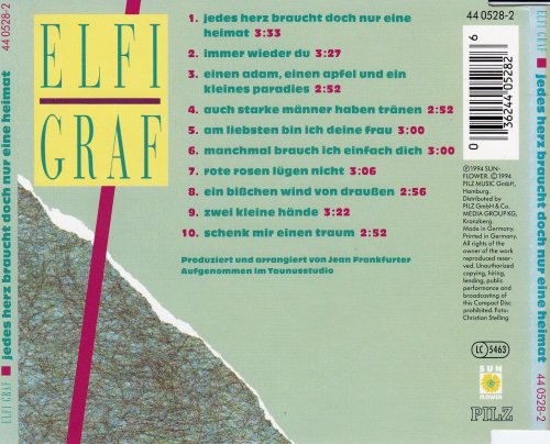 Elfi Graf - Jedes herz braucht doch nur eine heimat (1994) CD-Rip