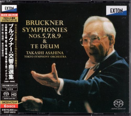 Takashi Asahina - Bruckner: Symphonies Nos. 5 7 8 9 & Te Deum (1991-1996) [2021 6xSACD]