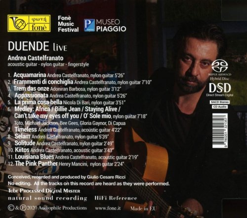 Andrea Castelfranato - Duende Live (2020) [DSD64]