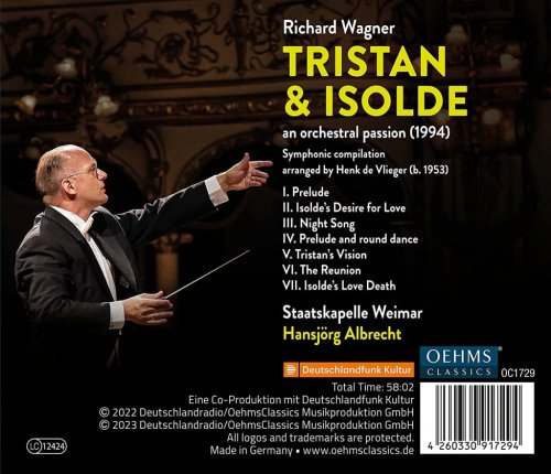 Staatskapelle Weimar, Hansjörg Albrecht - Tristan & Isolde: An orchestral Passion (2023) [Hi-Res]