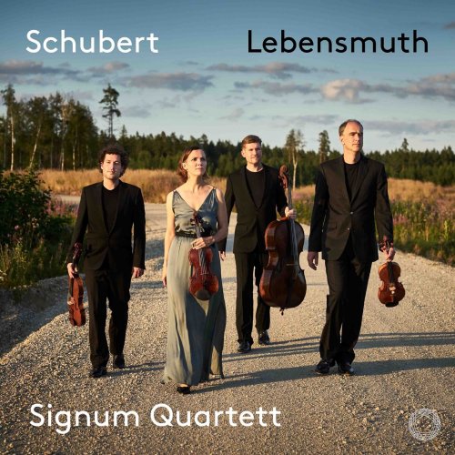 Signum Quartett - Lebensmuth, Schubert: Streichquartette Nr.1 & 15 (2023) [Hi-Res]