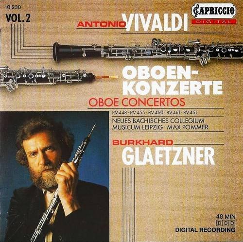 Burkhard Glaetzner, Max Pommer - Vivaldi: Oboe Concertos, Vol. 2 (1989) CD-Rip