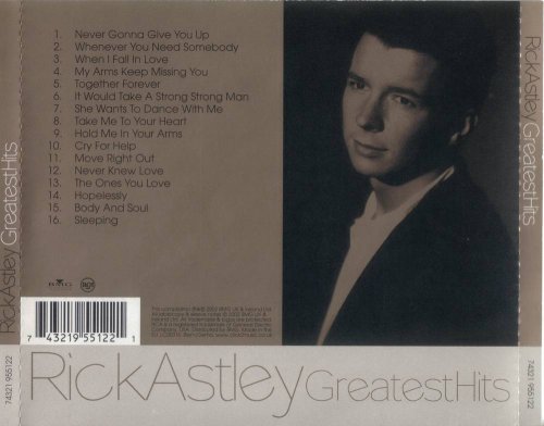 Rick Astley - Greatest Hits (2002) CD-Rip