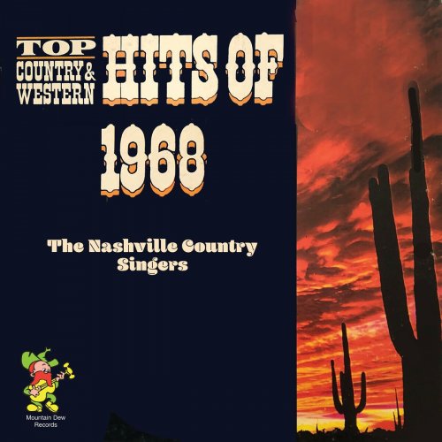 The Nashville Country Singers - Top Country & Western Hits of 1968 (2023)