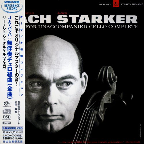 Janos Starker - J.S.Bach: Suites For Unaccompanied Cello Complete (1965) [2016 SACD]