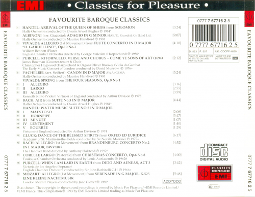 VA - Favourite Baroque Classics (1993)