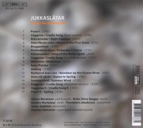 Gunnar Idenstam - Jukkaslatar: Songs for Jukkasjarvi (2011) [SACD]