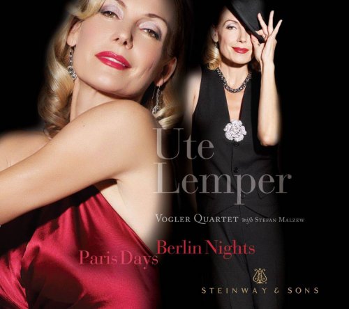 Ute Lemper & Vogler Quartett - Paris Days, Berlin Nights (2012) CD-Rip