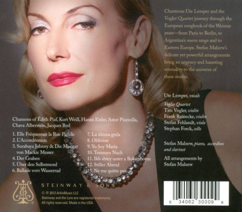 Ute Lemper & Vogler Quartett - Paris Days, Berlin Nights (2012) CD-Rip