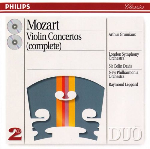 Arthur Grumiaux - Mozart: Violin Concertos (Complete) (1993) CD-Rip