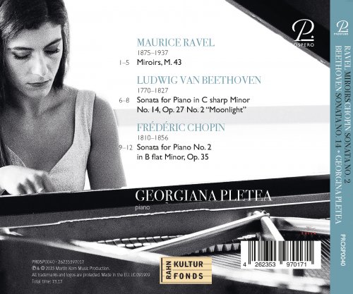 Georgiana Pletea - Georgiana Pletea plays Beethoven, Chopin & Ravel (2023) [Hi-Res]