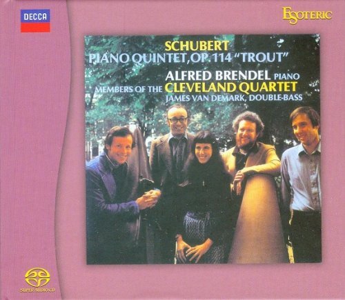 Alfred Brendel, Cleveland Quartet - Schubert: Trout Quintet, Wanderer-Fantasie (1972, 1978) [2015 SACD]