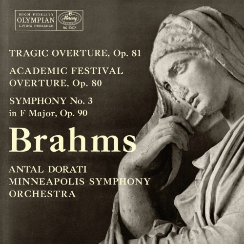 Minnesota Orchestra - Brahms: Tragic Overture; Academic Festival Overture; Symphony No. 3 (The Mercury Masters: The Mono Recordings) (2023)