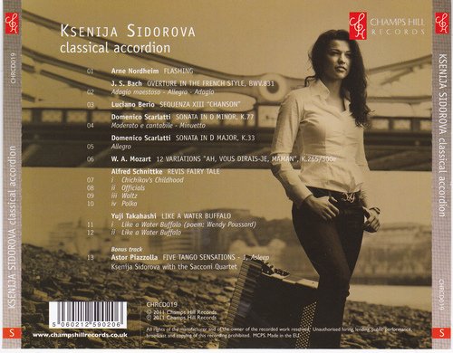 Ksenija Sidorova - Classical Accordion (2011) CD-Rip