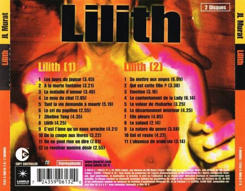 Jean-Louis Murat - Lilith (2CD) (2003) CD-Rip