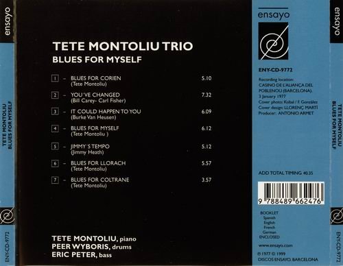 Tete Montoliu Trio - Blues For Myself (1977)