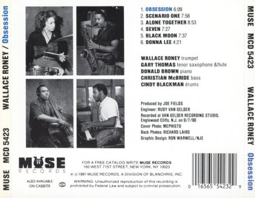 Wallace Roney - Obsession (1991) CD-Rip
