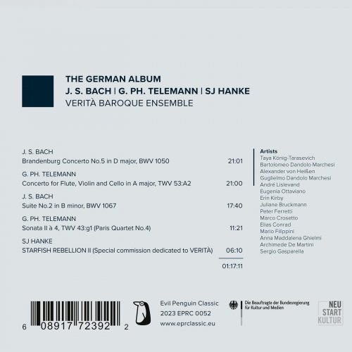 Verità Baroque - The German Album (2023) [Hi-Res]