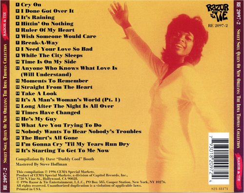 Irma Thomas - Sweet Soul Queen Of New Orleans: The Irma Thomas Collection (1996)