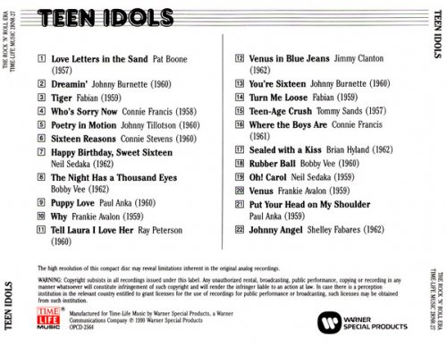 VA - The Rock 'N' Roll Era - Teen Idols (1991)