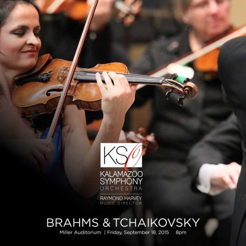 Kalamazoo Symphony Orchestra, Lana Trotovšek, Raymond Harvey - Brahms & Tchaikovsky (2016)