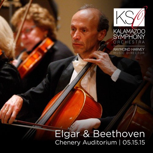 Kalamazoo Symphony Orchestra, Raymond Harvey - Elgar & Beethoven: Orchestral Works (2017)