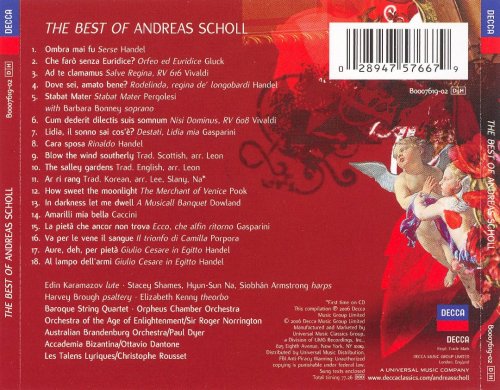 Andreas Scholl - Best Of Andreas Scholl (2006) CD-Rip