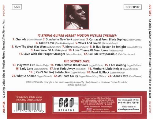 Joe Pass - 12 String Guitar/The Stones Jazz (2009)