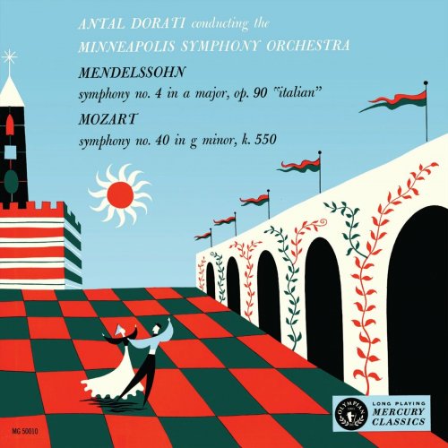 Minnesota Orchestra - Mendelsshohn: Symphony No. 4; Mozart: Symphony No. 40 (The Mercury Masters: The Mono Recordings) (1953/2023)