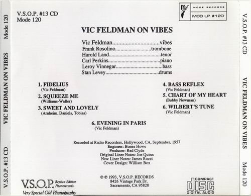 Vic Feldman - On Vibes (1957)