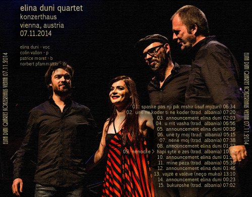 Elina Duni Quartet - Konzerthaus Vienna 2014 (bootleg) (2014)