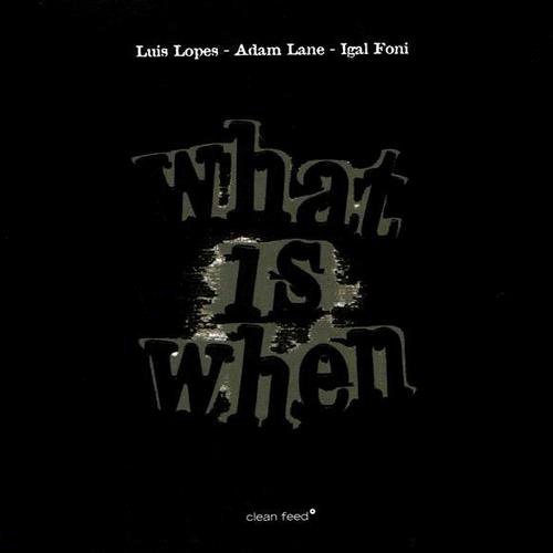 Luís Lopes, Adam Lane, Igal Foni - What is When (2009)