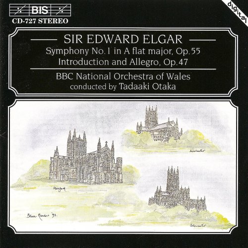 BBC National Orchestra Of Wales, Tadaaki Otaka - Elgar: Symphony No. 1, Introduction & Allegro (1995)
