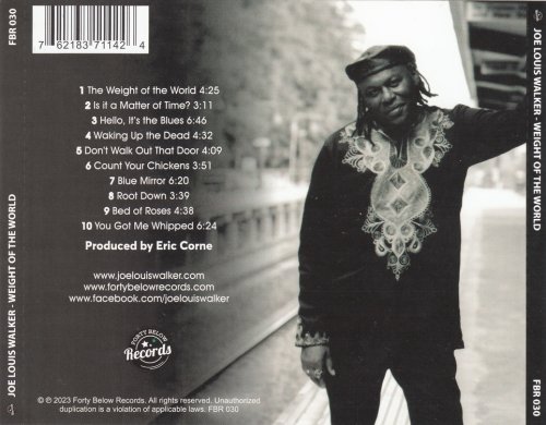 Joe Louis Walker - Weight Of The World (2023) CD-Rip