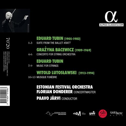 Estonian Festival Orchestra, Paavo Järvi - Eduard Tubin: Kratt (2023) [Hi-Res]