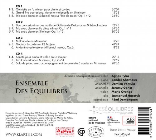 Agnes Pyka Ensemble Des Équilibres César Franck Complete Chamber Music Hi Res on RAbox io