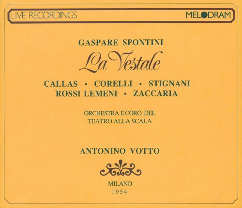 Antonino Votto, Maria Callas - Spontini: La Vestale (1954) [2CD]