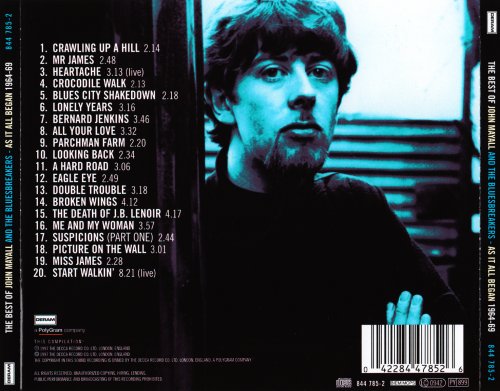 John Mayall And The Bluesbreakers - The Best Of John Mayall And The Bluesbreakers - As It All Began 64-69 (1997)