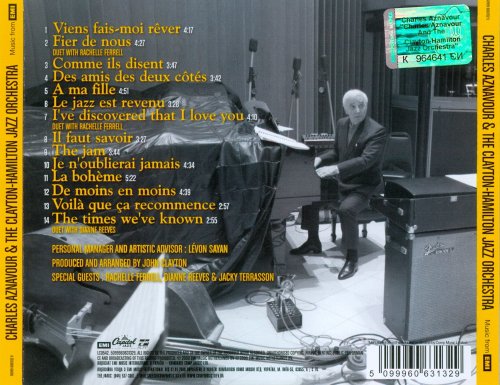 Charles Aznavour - Charles Aznavour & The Clayton-Hamilton Jazz Orchestra (2009) CD-Rip