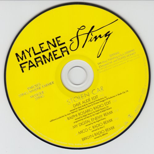 Mylene Farmer & Sting - Stolen Car (Remixes) (2015)