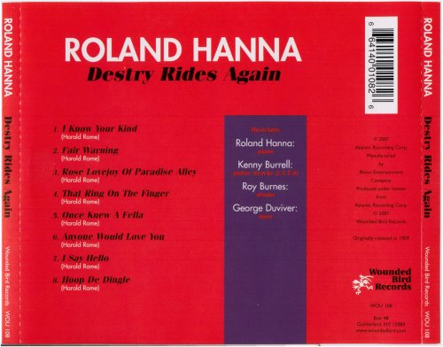 Roland Hanna - Roland Hanna Plays Harold Rome's Destry Rides Again (2007)