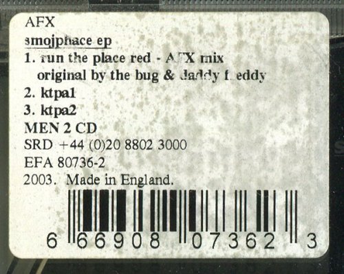 AFX - Smojphace EP (2003) [CD-Rip]