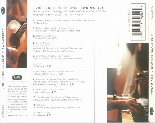 Lee Ritenour, Dave Grusin - Two Worlds (2000) CD Rip