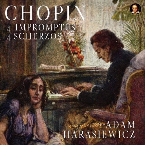 Adam Harasiewicz - Chopin: 4 Impromptus, 4 Scherzos by Adam Harasiewicz (2023) Hi-Res
