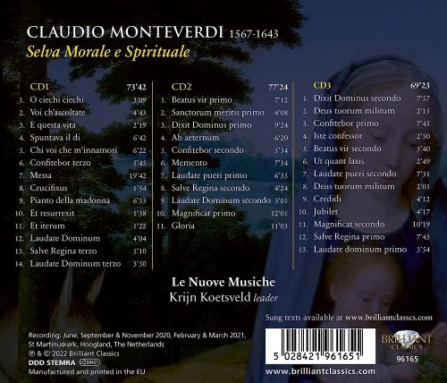 Le Nuove Musiche - Monteverdi: Selva Morale e Spirituale (2022) Hi-Res