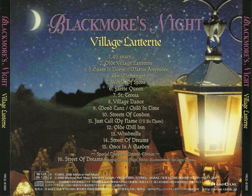 Blackmore's Night - Village Lanterne (2006)