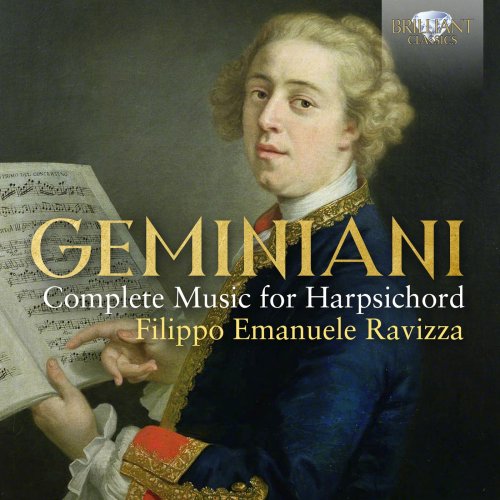 Filippo Ravizza - Geminiani: Complete Music for Harpsichord (2022) [Hi-Res]